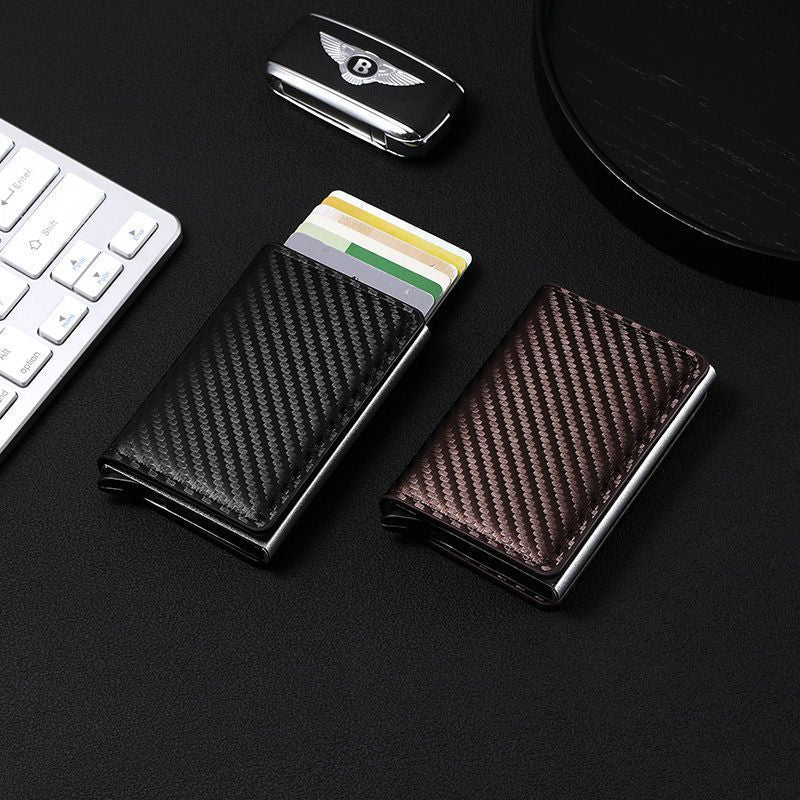 Carteira Slim com Acesso Rápido e Proteção RFID