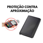 Carteira Slim com Acesso Rápido e Proteção RFID