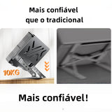 Suporte de Metal Ajustável Para Notebook 10 Ate 17" Giratória de 360°