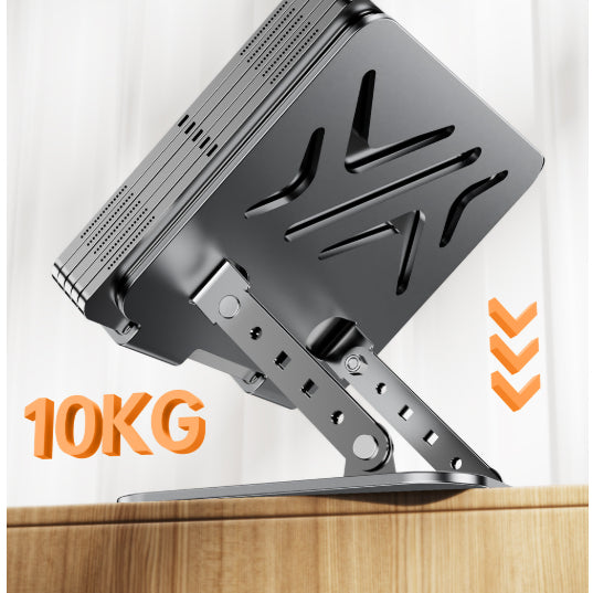 Suporte de Metal Ajustável Para Notebook 10 Ate 17" Giratória de 360°