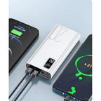 Carregador Portátil 20000mah Grande Capacidade Power Bank Usb c 22.5w Rápido Portátil Bateria