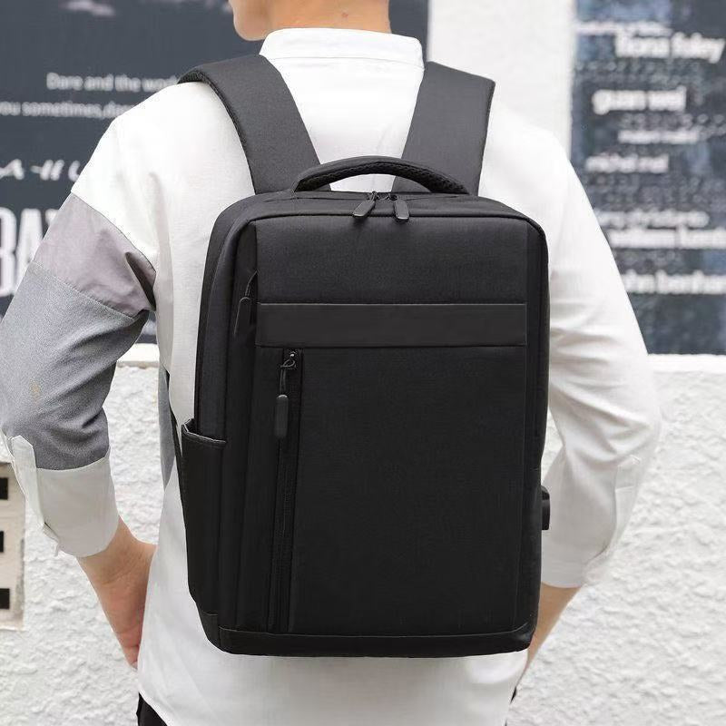Mochila Masculino impermeável para notebook Casual USB PASTA